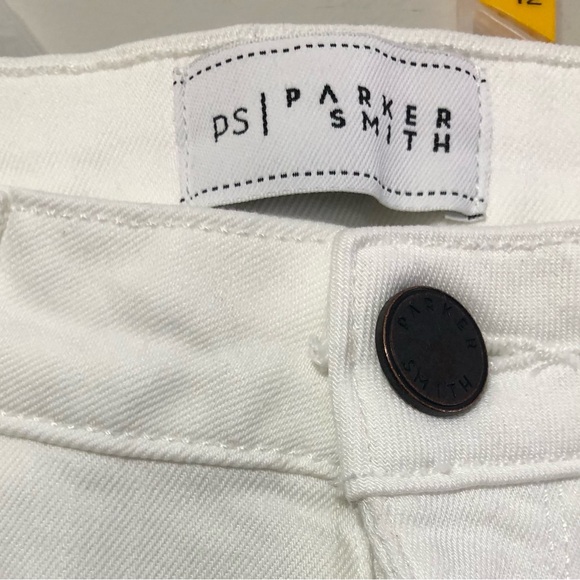 Parker Smith white skinny capris pants size 26. - Picture 2 of 5